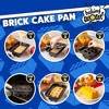 CucinaPro Brick Building Cake Pan Mold, 4 Pack- Build, Decorate, Stack 9" 3D Shaped Cakes - Birthday Parties, Special Occasion, Gift - 4 of 4