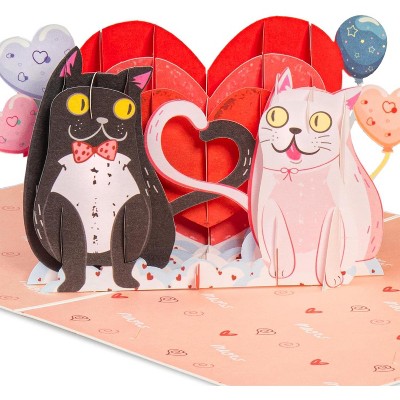 Paper Love 3D Valentines Day Pop Up Card - 8"x6" Frndly