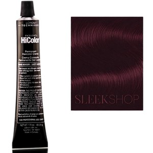 L'oreal Tecnique HiColor Blacks for Dark Hair Only (#H23 BLACK PLUM) Loreal HighColor Permanent Dye High Color - 1 of 3
