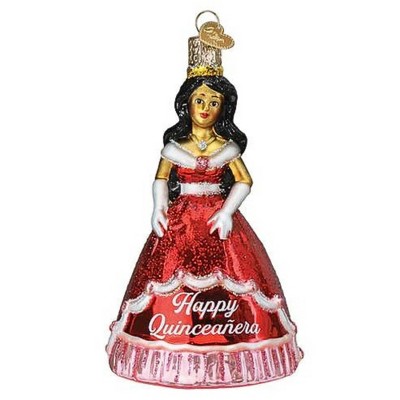 Old World Christmas 4.75 In La Quinceañera Latin Mexican Tree Ornaments