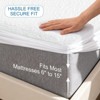 Biloban-Waterproof Mattress Cover, Water Proof Mattress Protector, Mattress Cover Queen Size, King Size, Full Size, Mattress Protector Water Proof - 3 of 4