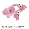 Unique Bargains Women's Flower Tie Adjustable Waist Belt 1 Pc - 3 of 4
