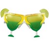 HalloweenCostumes.com    Adult's Margarita Eyeglasses, Yellow/Green - 3 of 3