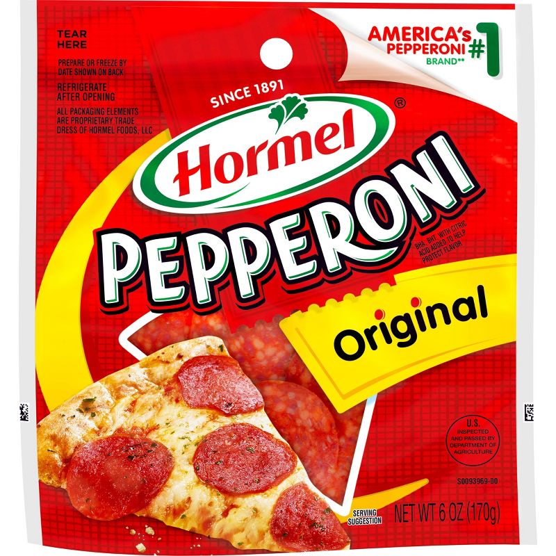Hormel Original Pepperoni Slices - 6oz, 1 of 5
