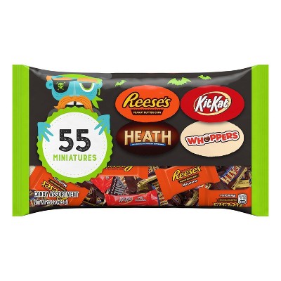 Hershey's Halloween Assortment Miniatures Laydown Bag - 15oz/55ct