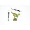 Collectible Wildlife Gifts | Pachycephalosaurus Dinosaur, Very Nice Plastic Replica   2"    F8120-B117 - 2 of 4