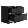 Secure 2-Drawer Lateral File Cabinet - Heavy-Duty Locking Storage for Legal/Letter Size Files - 2 of 4