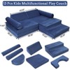 Foam Child Sectional Sofa, couch for Bedroom and Playroom Furniture - 2 of 4