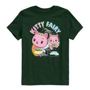 Boys' - Gabby's Dollhouse - Kitty Fairy Tee Short Sleeve Graphic T-Shirt - 1 of 3