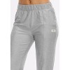 Peloton Women's Dreamblend Mid Rise Full Length Pant, Light Heather Grey - 4 of 4
