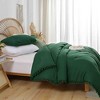 BAGOKIE 3-Piece Bed in a Bag Comforter Set with Pom Fringe - 2 of 4