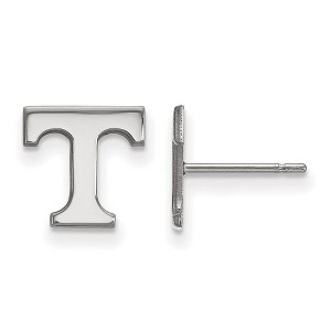Black Bow Jewelry 14k White Gold Tennessee Volunteers NCAA Post Earrings - 1 of 3