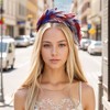 Unique Bargains Women's Color Matching Feathers Headband 1 Pc - 2 of 4