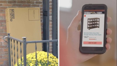 Bedford Black Wood Executive Desk with Drawers and Keyboard Tray