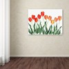 14" x 19" Tulips by Nicky Kumar - Trademark Fine Art - 3 of 4