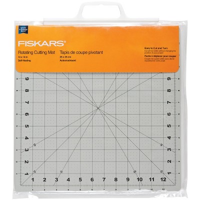 Fiskars Self-Healing Rotating Cutting Mat 14"X14"