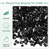 Unique Bargains PVC Durable Lightweight Sequin Embellishments 1200 Pcs - 2 of 4