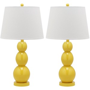 Jayne 3 Sphere Table Lamp - 26.5 Inch Height - LIT4089 - Safavieh - 1 of 4
