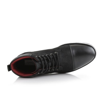 Ferro Aldo Mens Birt MFA506027 Casual Mid-Top Sneaker Boots, in Midnight Black, Size 11 — фото 4
