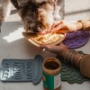 Dexypaws Enrichment Lick Mat: Pup-peroni Pizza - Grooved Silicone - image 3 of 4