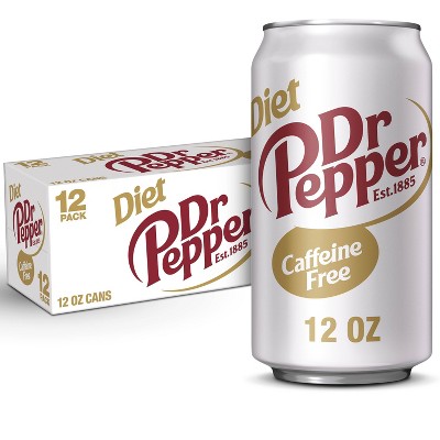 Diet Dr Pepper Soda - 12pk/12 Fl Oz Cans : Target