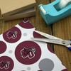 Cumberland University Primary Logo Gift Wrap Wrapping Paper Roll 30x72 - 3 of 4