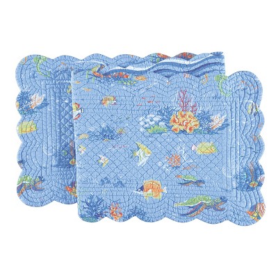 C&F Home 16" x 54" Reef Paradise Table Runner