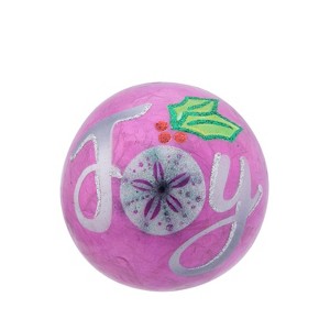 Beachcombers Capiz Ball with Sand Dollar JOY - 1 of 1