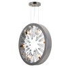 CWI Lighting Spiked 6 Light Chandelier With Polished Nickel Finish - 4 of 4