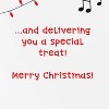 Recycled Paper Greetings Christmas Money and Gift Card Holder Delivering You a Special Treat! - 3 of 4