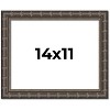 PosterPalooza | 14x11 Modern Bamboo Picture Frame, UV Acrylic, 5 Finishes - 2 of 4