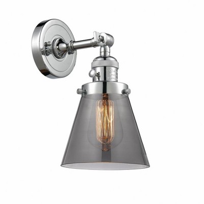 Cone - 1 Light Wall Sconce In Industrial Style-10 Inches Tall and 6.25 Inches Wide