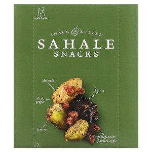 Sahale Snacks Glazed Mix, Natural Pomegranate Pistachios, 9 Packs, 1.5 oz (42.5 g) Each - 1 of 3