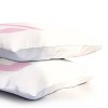 Deny Designs Standard April Lane Art Block Pink Monogram G Microfiber Printed Pillow Sham - 3 of 3