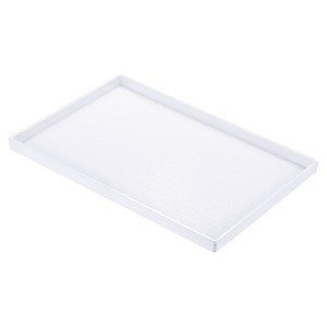 Unique Bargains Plastic Fast Food Reusable Mosaic Texture Serving Tray 1 Pc - 1 of 4