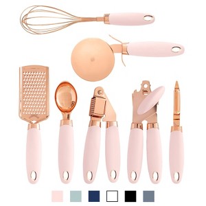 COOK WITH COLOR COPPER KITCHEN GADGET SET 7 PIECE - PNK - 1 of 4