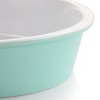 Gibson 13 Inch x 9.5 Inch Stoneware Oval Baker in Mint - 4 of 4