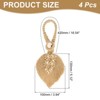 Unique Bargains Bohemian Weaving Cotton Rope Hanging Home Office Decorative Leaf Curtain Holdbacks with Tassel - 2 of 3