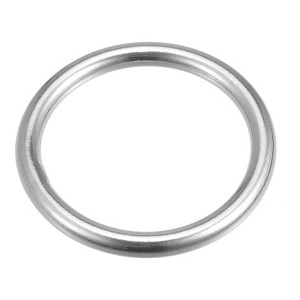 Unique Bargains Hanging Hardware 316 Stainless Steel Welded O-Ring - 1 of 4