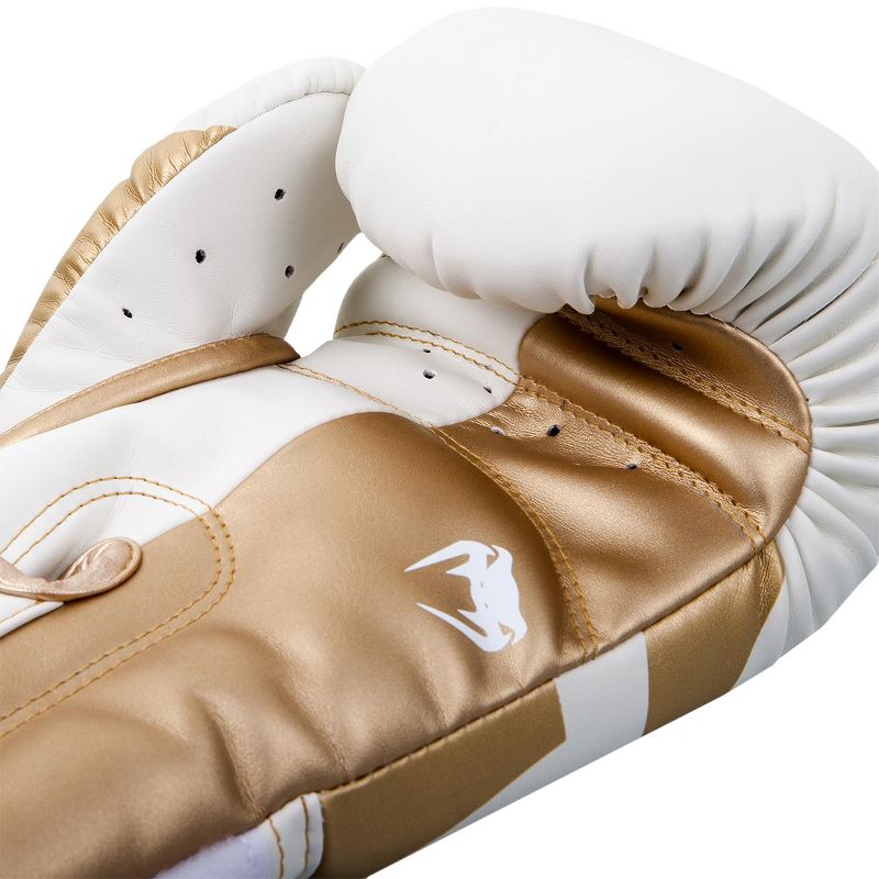 Venum Elite Skintex Leather Hook and Loop Training Boxing Gloves, 4 of 6