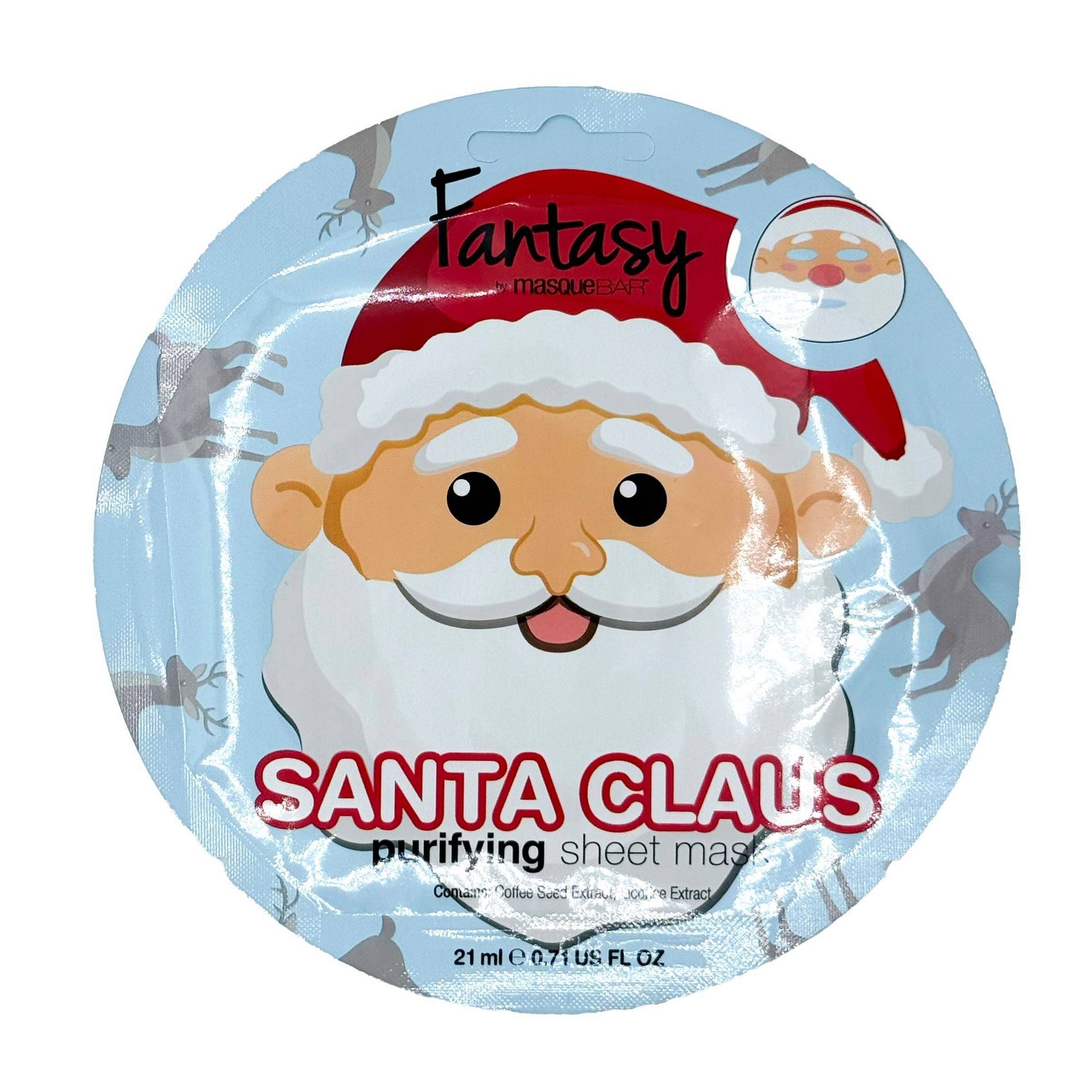 Fantasy by Masque Bar Santa Sheet Mask - 0.71 fl oz