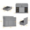 FUFU&GAGA Modern Practical Changing Table Baby Top Upholstered Dressing Table with Edge Protection Baby Dresser - 4 of 4