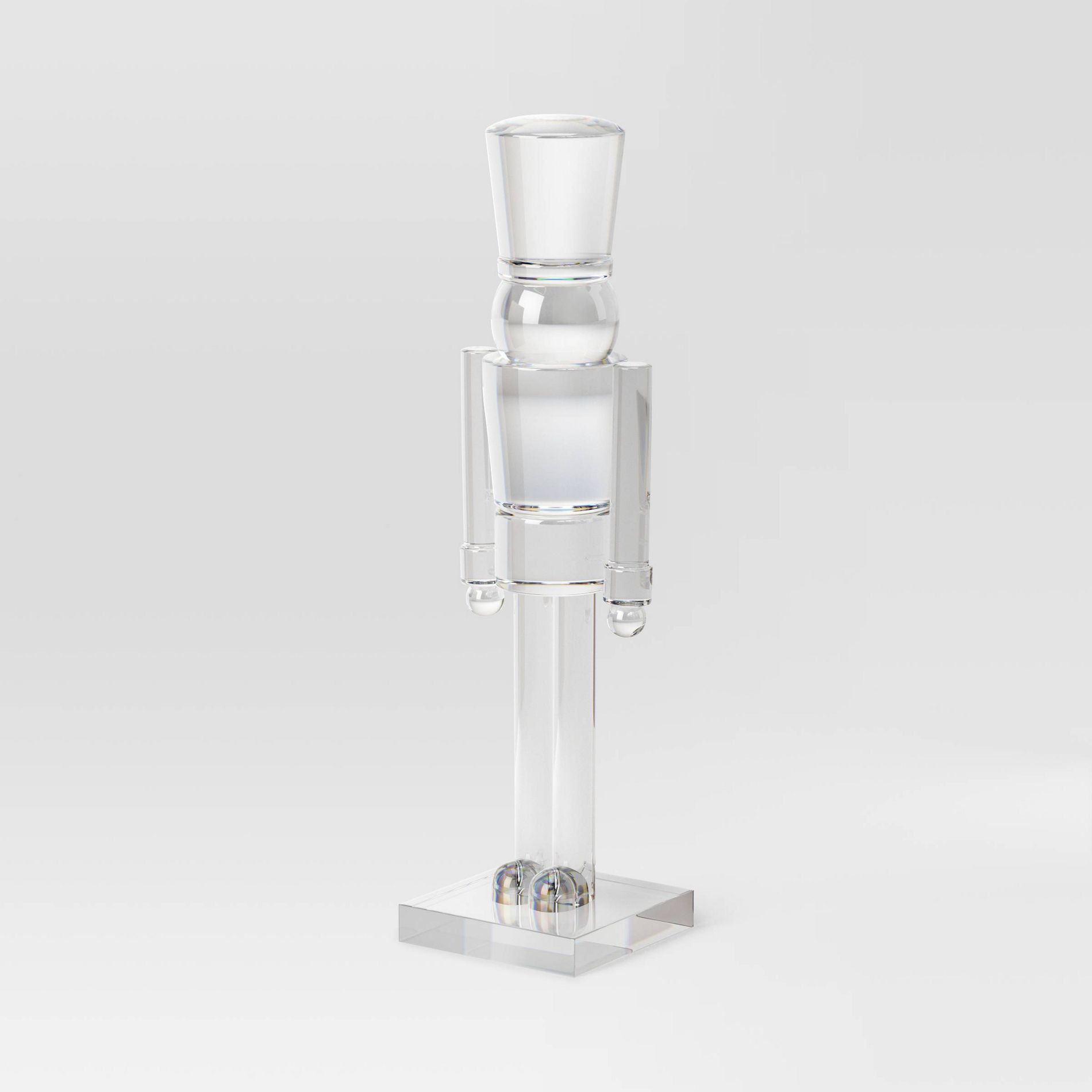 Acrylic Christmas Decorative Nutcracker - Wondershop™