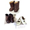 The Queen's Treasures 18 In Doll Shoes Collection, 2 Pairs Boots & 1 Dress Shoes - 2 of 4