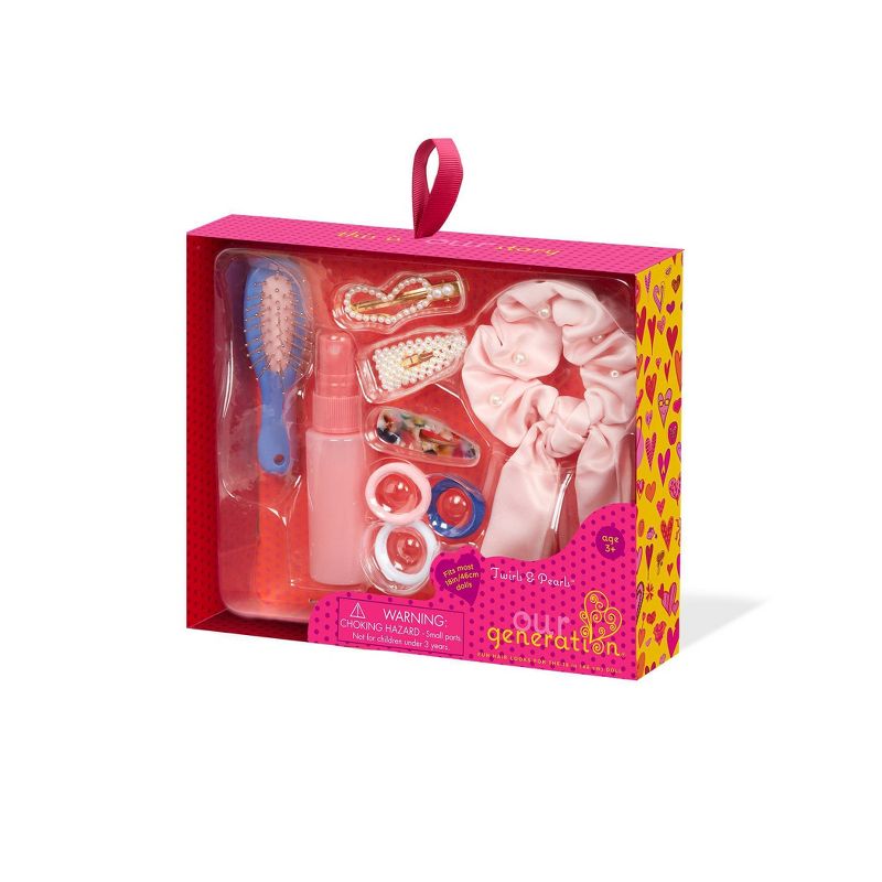 Our Generation Twirls &#38; Pearls Hair Accessory Set for 18&#34; Dolls, 6 of 7