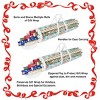Hastings Home Gift Wrapping Paper Storage Bags With Handles - Clear/White, Set of 2 - 3 of 4