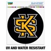 Kennesaw State Owls Logo Automotive Car Window Locker Circle Bumper Sticker - 2 of 4