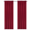 Kate Aurora Set Of 2 Piece Crinkle Sheer Rod Pocket Christmas Curtain Panels - 84 in. Long - 2 of 4