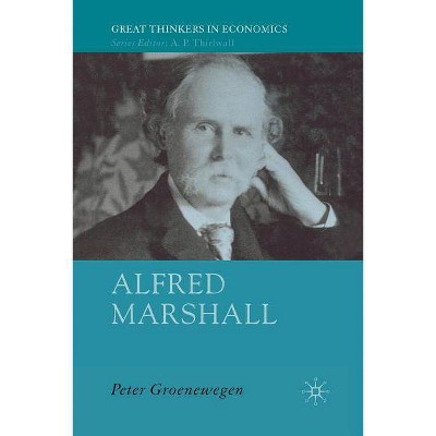 Alfred Marshall - (Great Thinkers in Economics) by  P Groenewegen (Paperback)