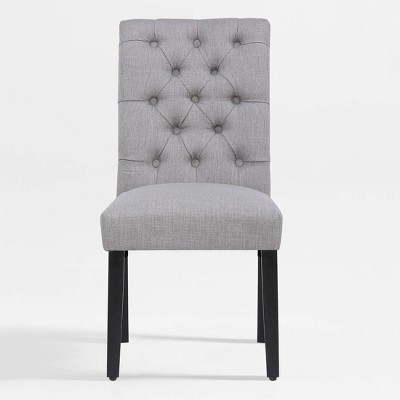 WestinTrends  Upholstered Button Tufted Dining Side Chair